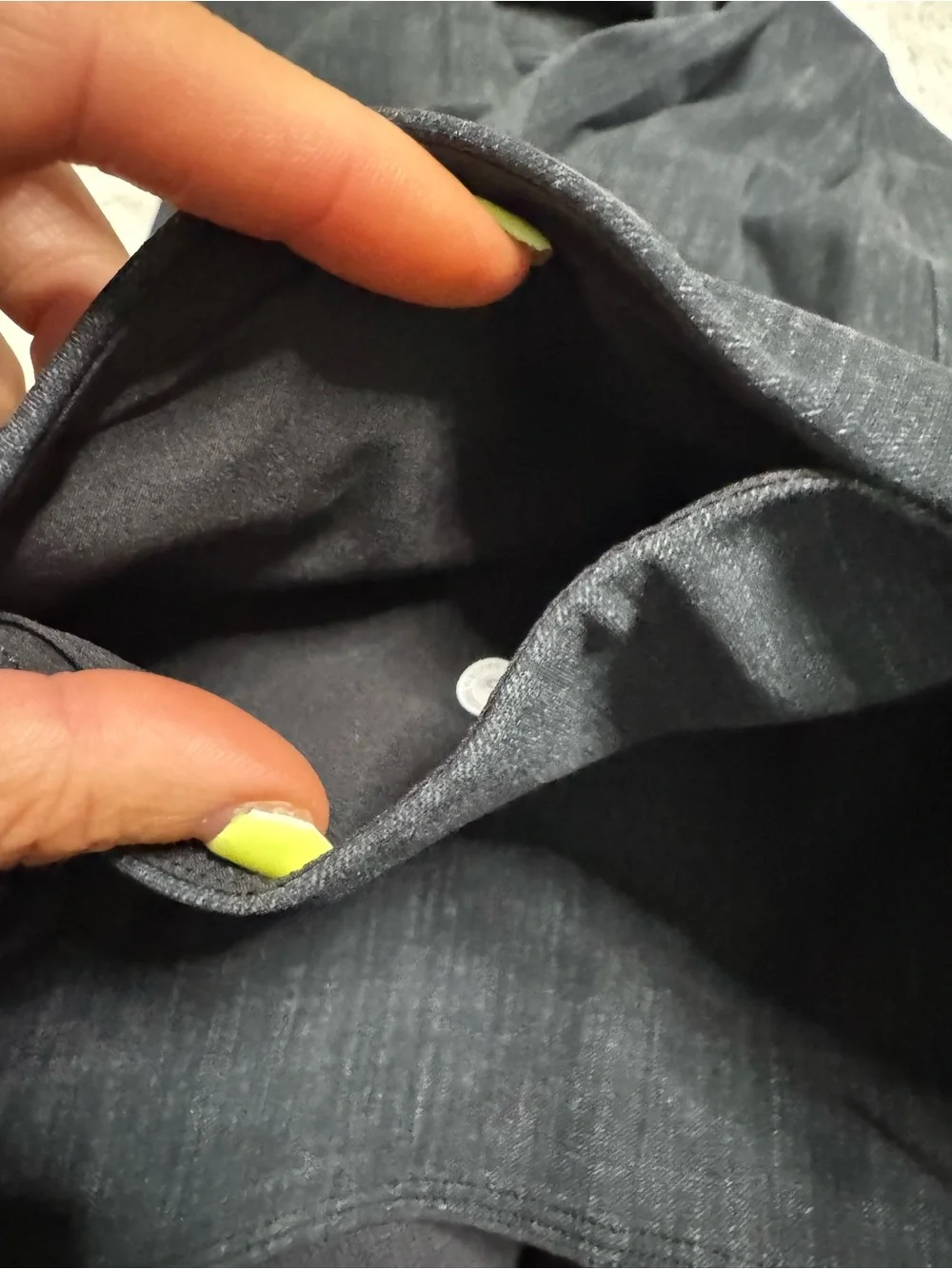 Lululemon here to there grey crosshatch texture pants
